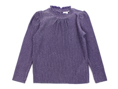 Name It loganberry glitter top